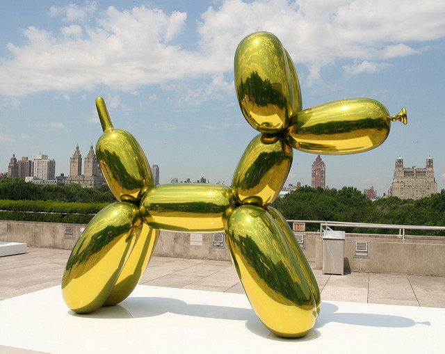 ジェフクーンズ Balloon Dog (Gold) - Jeff Koons